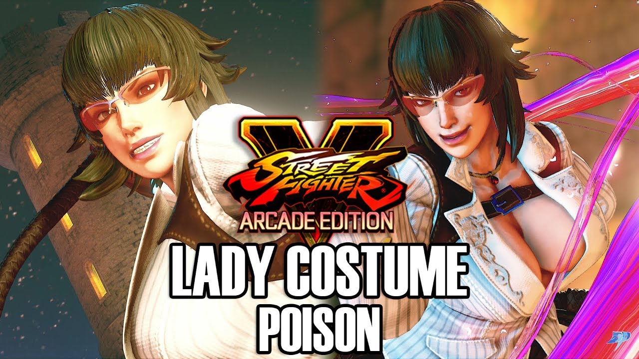 STREET FIGHTER 5: ARCADE EDITION - LADY COSTUME (POISON) | Dani Plays