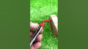 Simple idea #easytools #mydiystyle # Unique knot # For slingshot