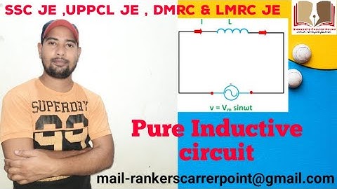 Basic Electrical Engineering Lecture-41 Pure inductive circuit by Ravi sir