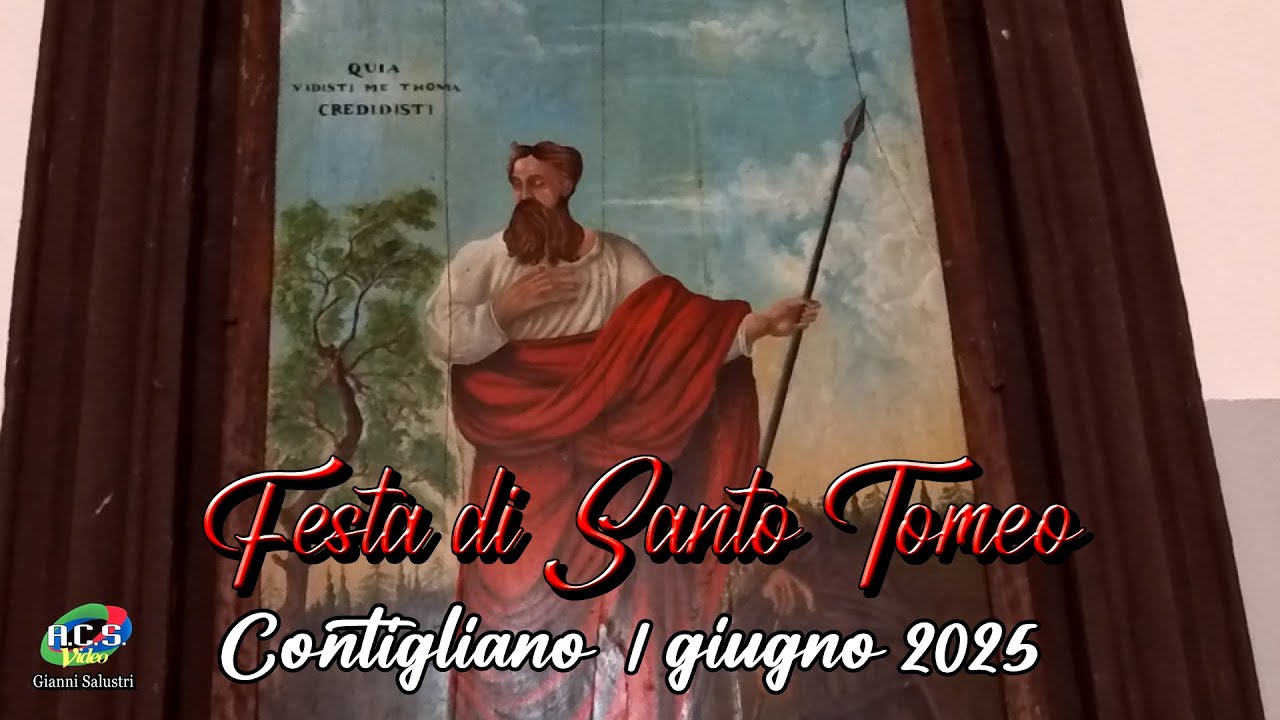 Festa di Santo Tomeo   Contigliano 1 giugno 2025 ACS Gianni Salustri