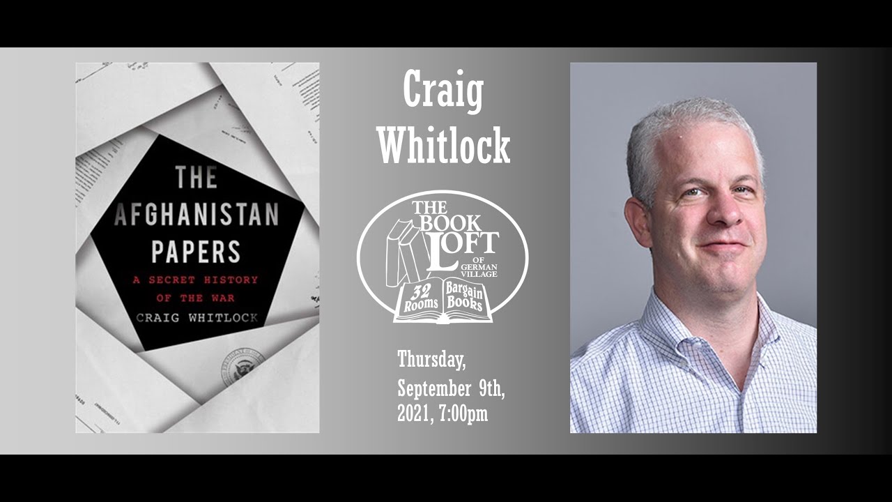 The Book Loft Presents: A Conversation With Craig Whitlock