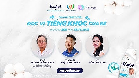 Đọc vị tiếng khóc của bé