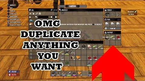 7 Days To Die: HOW TO DUPLICATE ANY ITEM IN 1.9 PS4/XBOX1