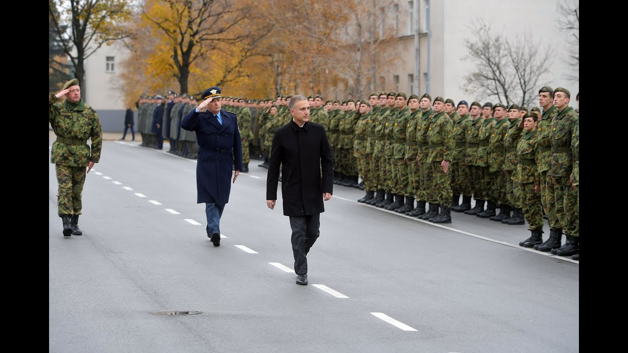 Ministar Stefanović na primopredaji dužnosti načelnika Vojne akademije