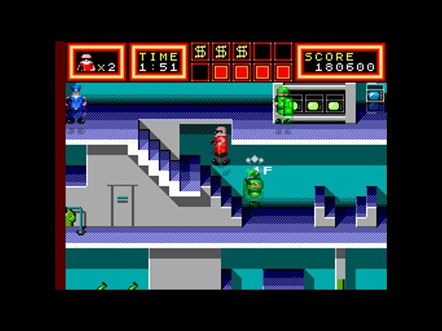 Bonanza Bros Sur Sega Master System - Jeu PAL Complet - Bon état - Cocomarinette