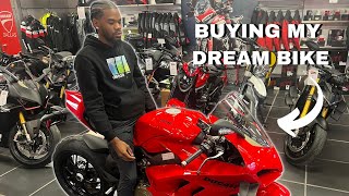 I BOUGHT MY DREAM MOTORCYCLE - 2023 DUCATI V4