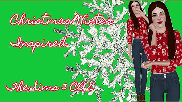 The Sims 3 CAS: Christmas/Winter Inspired