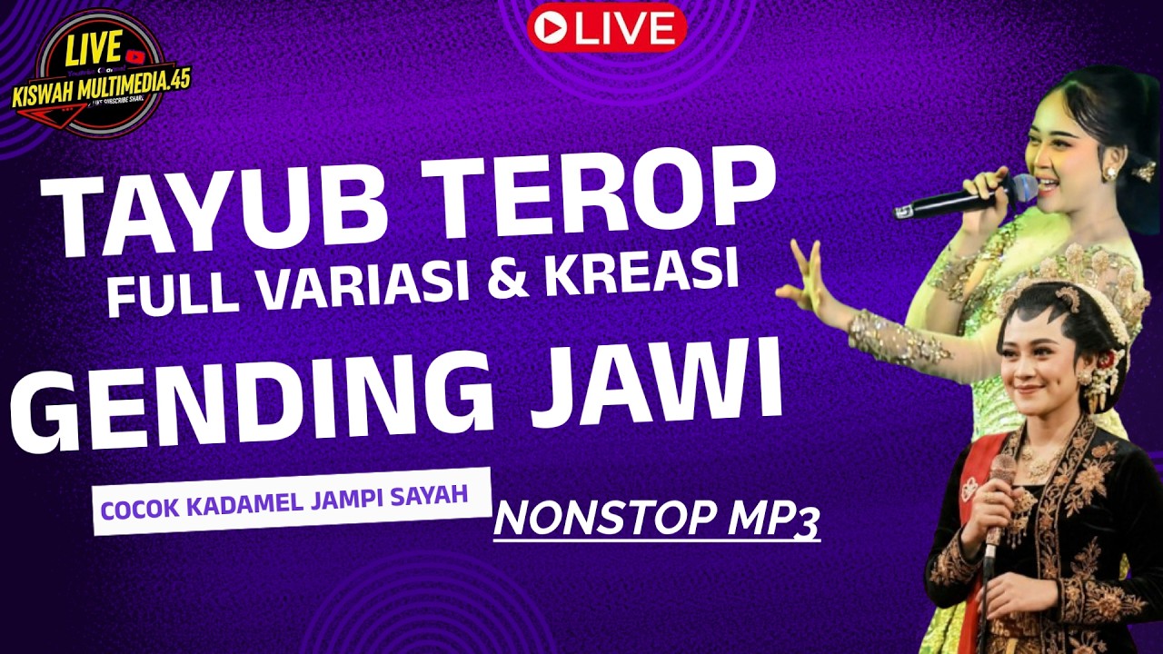 🔴LIVE  ,GENDING JAWI, TAYUB TEROP FULL VARIASI MASA KINI 2026