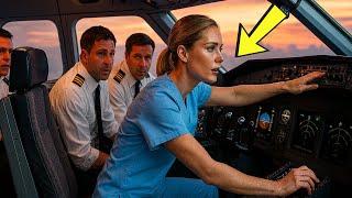 She Was a Poor Nurse Passenger But When Plane Failed Even the Pilots Watched Her Take Control