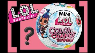 On va découvrir notre dernière L.O.L. Surprise Color Change Mini Série 2 !!