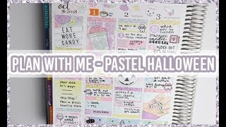 Plan With Me // Pastel Halloween ft. ScribblePrintsCo 🎃