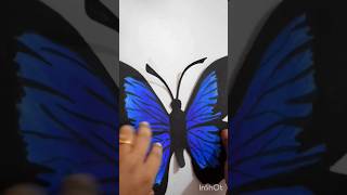 Butterfly Wall Hanging | #diy flower vase| Diy wall decor #shorts #ytshorts #viralshorts #craft #art