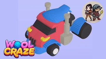Wool Craze Puzzle level 73 Car | Mobile Gameplay Walkthrough |