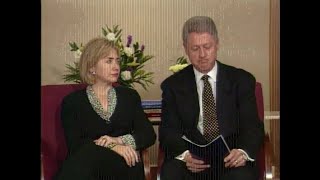 Former President Bill Clinton Addresses Westside Shooting