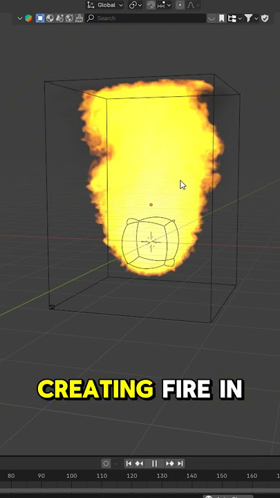 How to Create Realistic Fire in Blender!