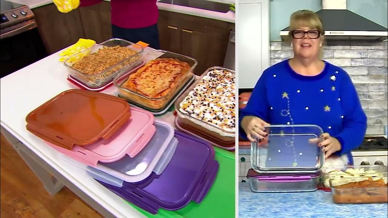 LocknLock 9x13 Glass Dish with Locking Lid on QVC YouTube