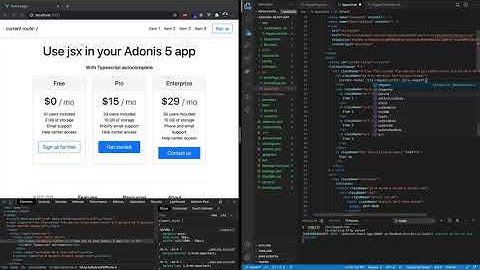 Use JSX in your Adonis 5 app with or instead "Edge" template system