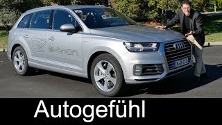 New Audi Q7 E-Tron Plugin-Hybrid PHEV Full Review Test Driven 2016