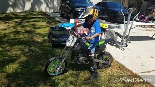 Danny's first clutch bike 2007 KX 65