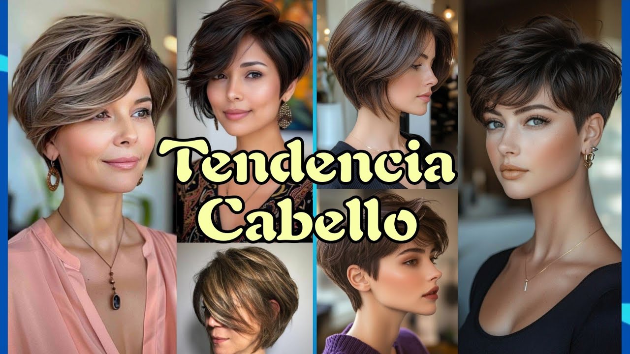 ✂️Increíbles 😱 CORTES de CABELLO CORTO, Estilos y DISEÑO DE IMAGEN para MUJERES de Toda edad 💇‍♀️ 