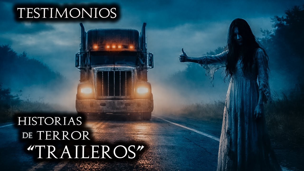 8 RELATOS de TERROR NARRADOR por CHOFERES de TRAILER DE CARGA | SUCESOS PARANORMALES PARA NO DORMIR.