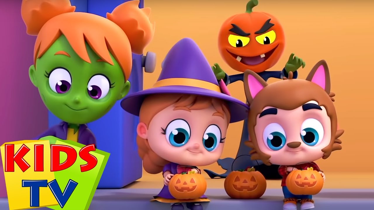 ⁣хэллоуин парад | развивающий мультфильм | потешки | Kids Tv Russia | детские песни