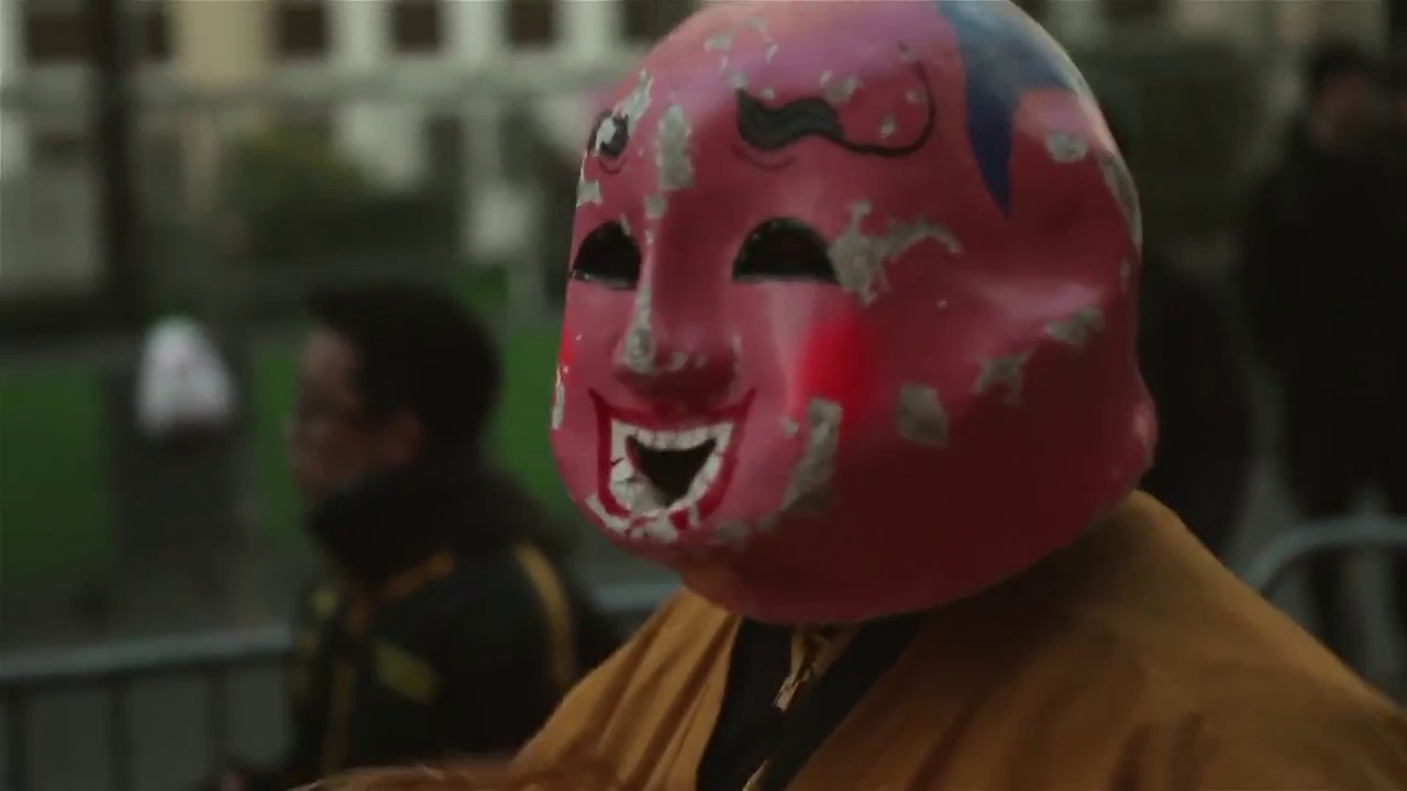 Lion dance  in Paris