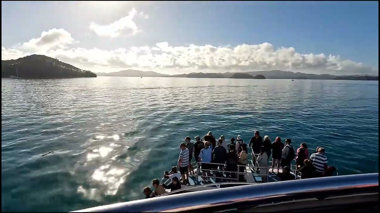 Ferry Trip from Pahia to Urupukapuka Island, New Zealand