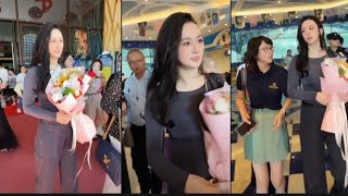 Tang Yi Swarmed By Fans At Taihu Longzhimeng Before Night 4 Show! 💐📸