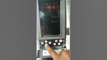Cat 336 D2L excavator display ECM INFORMATION  check