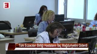 Türk Eczacıları Birliği Hastaların İlaç Mağduriyetini Giderdi