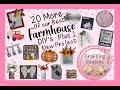 HIGH END DIY'S | FARMHOUSE | DOLLAR TREE PROJECTS | DUPES | Our best Farmhouse Inspired DIYs & Dupes