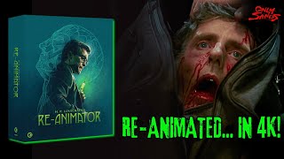 Re-Animator 4K Unboxed - Second Sights New 3 Disc Box Set