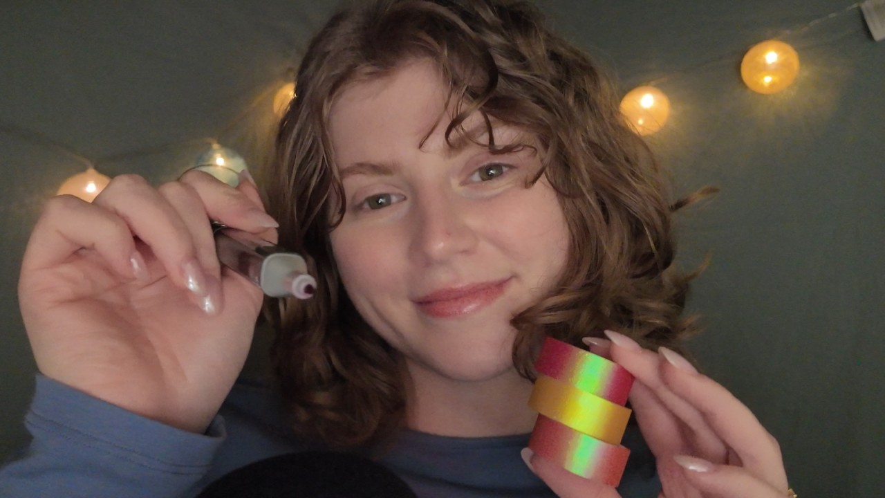 ASMR - Tu es mon Craft Book 🖍️​​💤Détends-toi