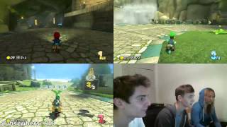 Best Green shell Mario Kart 8 (I hate my bro)