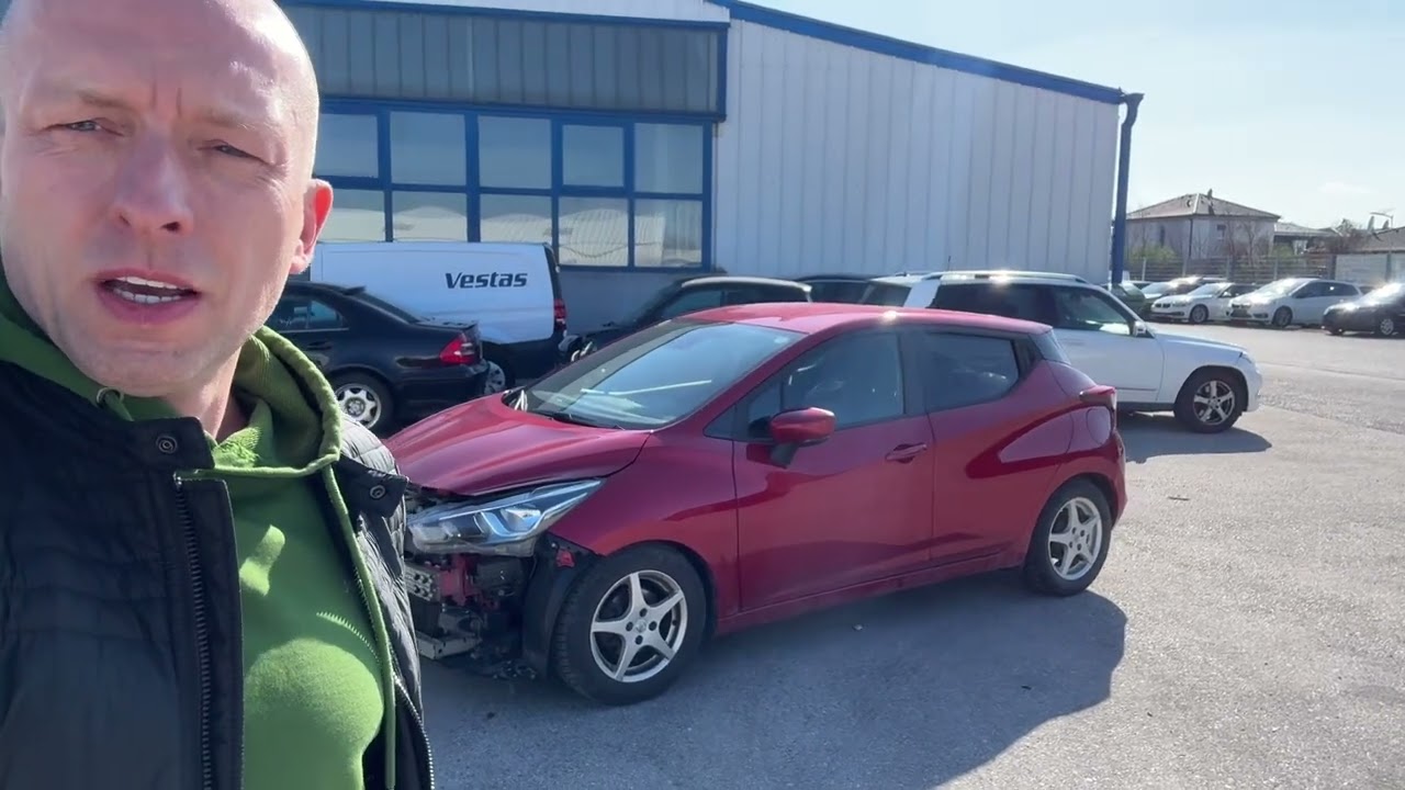 🚗 Nissan Micra 03/2019 | 74 kW | Frontschaden | 78.000 km | Unfallwagen zu verkaufen