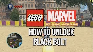 This is a guide on how to unlock the character black bolt in lego
marvel super heroes played pc for ps3,xbox 360,wii u,ps4,xbox one and
pc. marve...