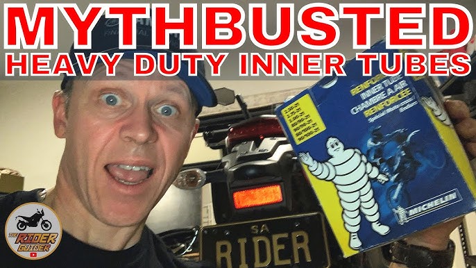 TESTED! 4mm Uber Heavy-Duty Tube vs Michelin Ultra Heavy Duty Motoz 3mm Heavy  Duty Motorcycle Tubes 