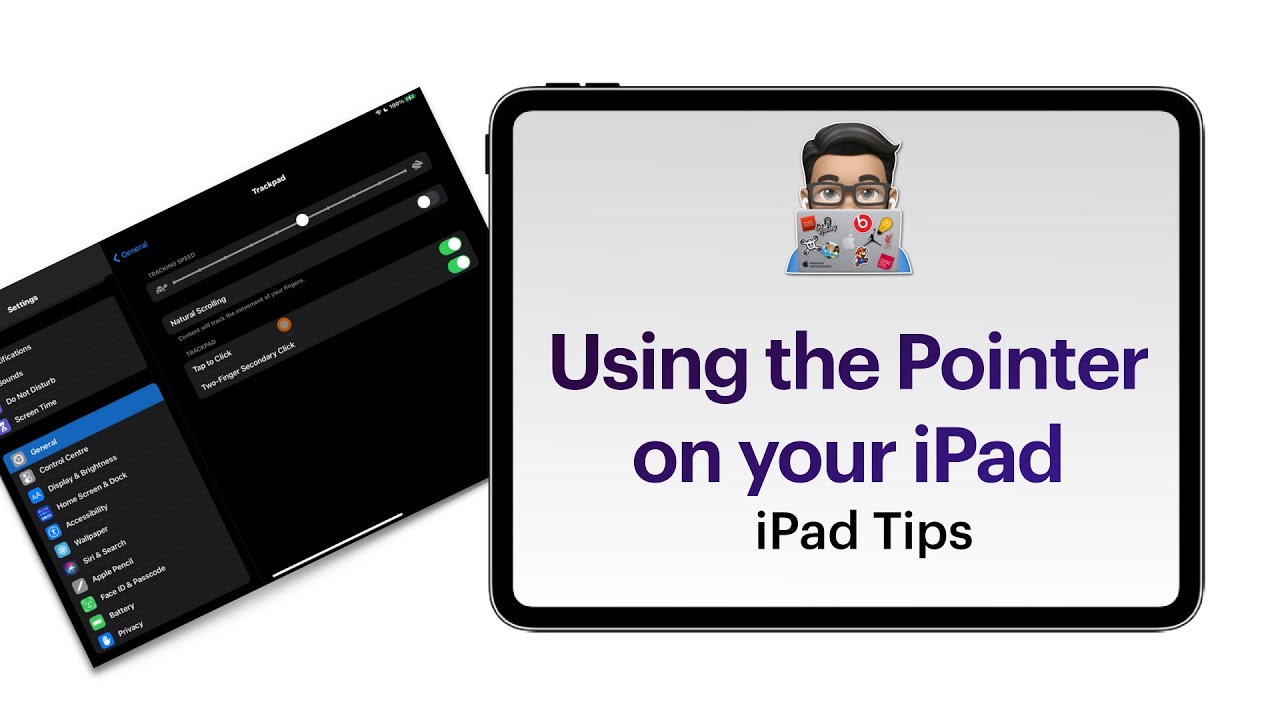 Using the Pointer feature on your iPad (iPad Tips) YouTube