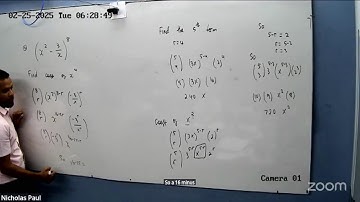 Unit 2 Pure Mathematics Binomial Expansion 1