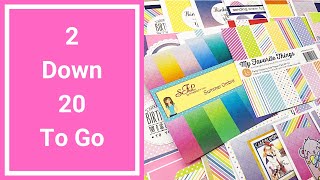 Smash Those Small Pads - Using up 2 Whole 6x6 Pads! - June Project Share