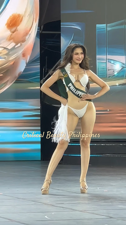 Yllana Marie Aduana during the Top 20 Swimsuit Competition #missearth2023 #criticalbeautyph