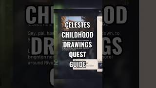 CELESTES CHILDHOOD DRAWINGS QUEST GUIDE #gaming #gamingcommunity #arcraiders #arcraidersgame