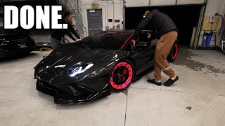 The Carbon Aventador is DONE!! by TheStradman 1,008,102 views 5 months ago 13 minutes, 44 seconds