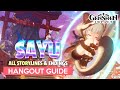 How to: GET ALL Sayu Hangout Event Endings &amp; Storylines | Genshin Impact