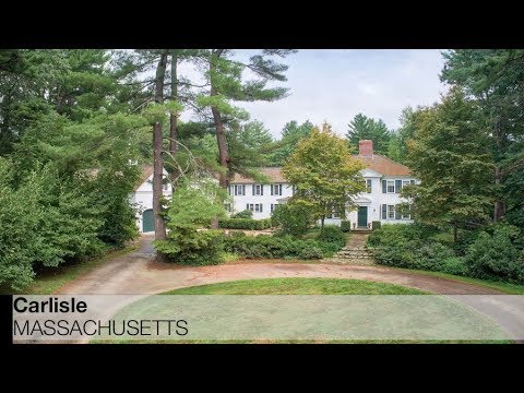 397 River Road, Carlisle, MA home video tour