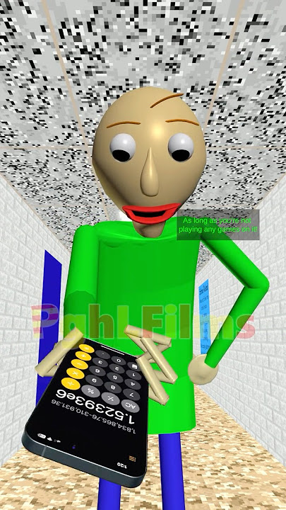 Baldi Holds a Phone (Good Ending??) #baldisbasics #baldi #animation #art #pghlfilms