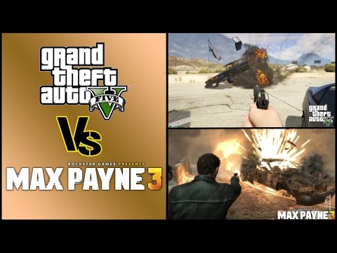 GTA 5 terá tiroteiros baseados em mecânica de Max Payne 3