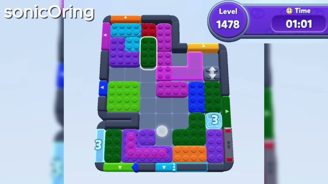 Color Block Jam Level 1478 - YouTube