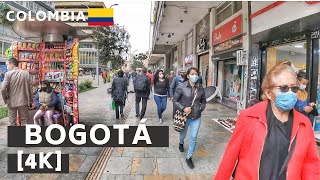 BOGOTÁ HISTORIC CENTER WALK | COLOMBIA  | 【4K】 2021